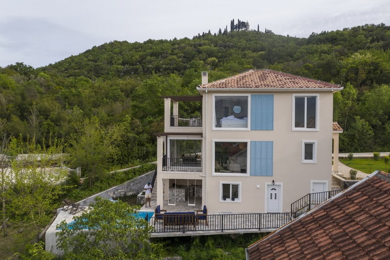 You are currently viewing Villa Meletto in Bjelila, Lustica