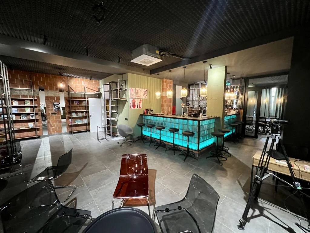 Creative space and café-bar “Auditorija” in Budva