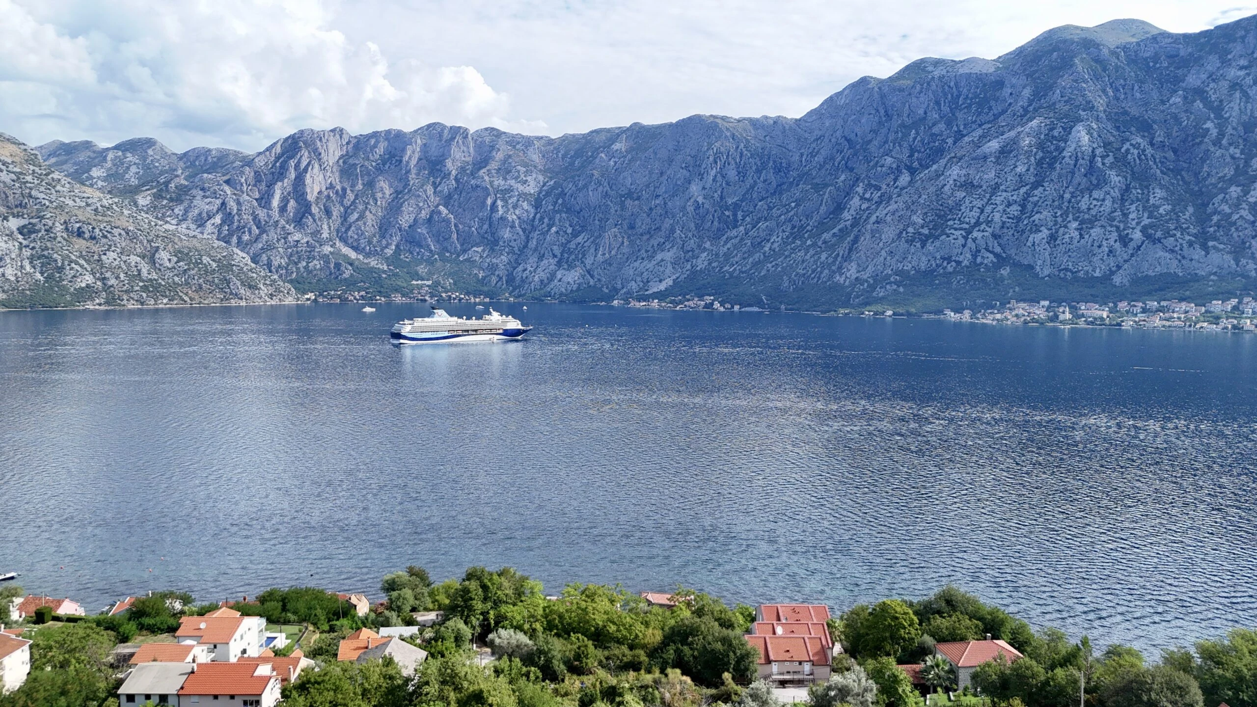 Seafront Plot in Prčanj, Kotor