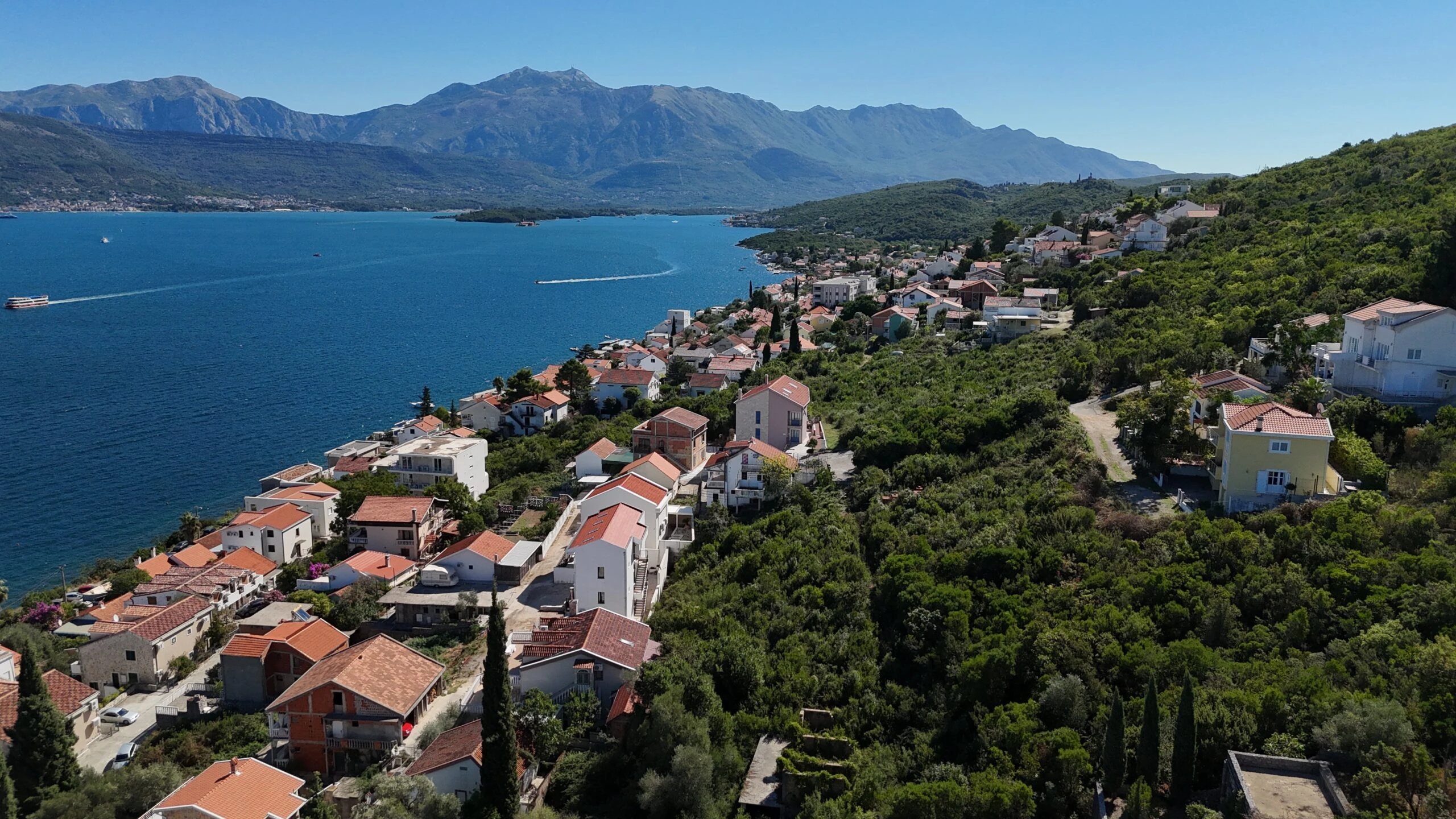 Land Plot in Krašići — 120 m from the sea, panoramic view