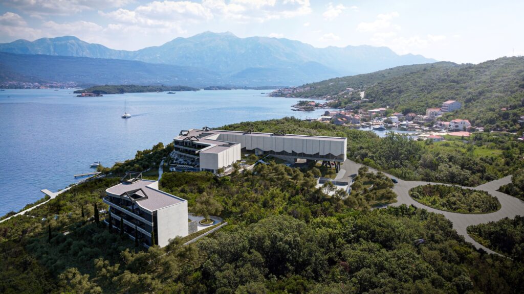 Plac uz samu obalu mora za izgradnju hotela sa pet zvezdica — poluostrvo Luštica