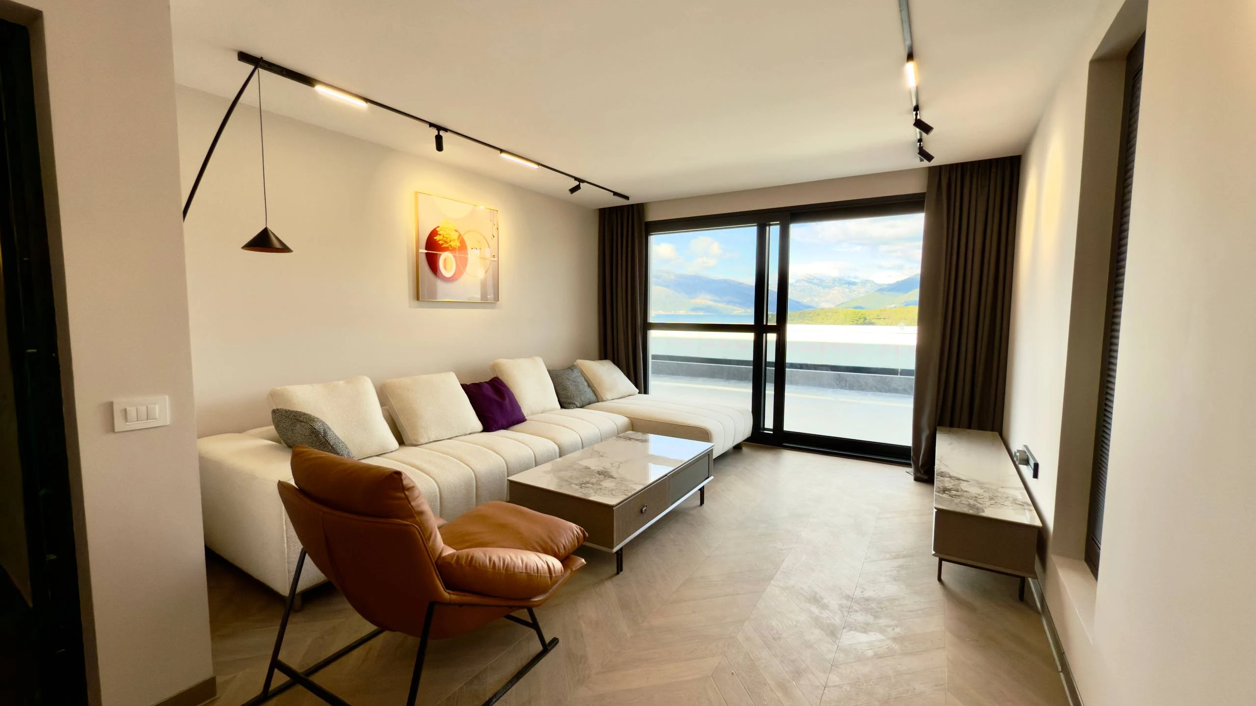 Two Modern Apartments with Sea View in Luštica