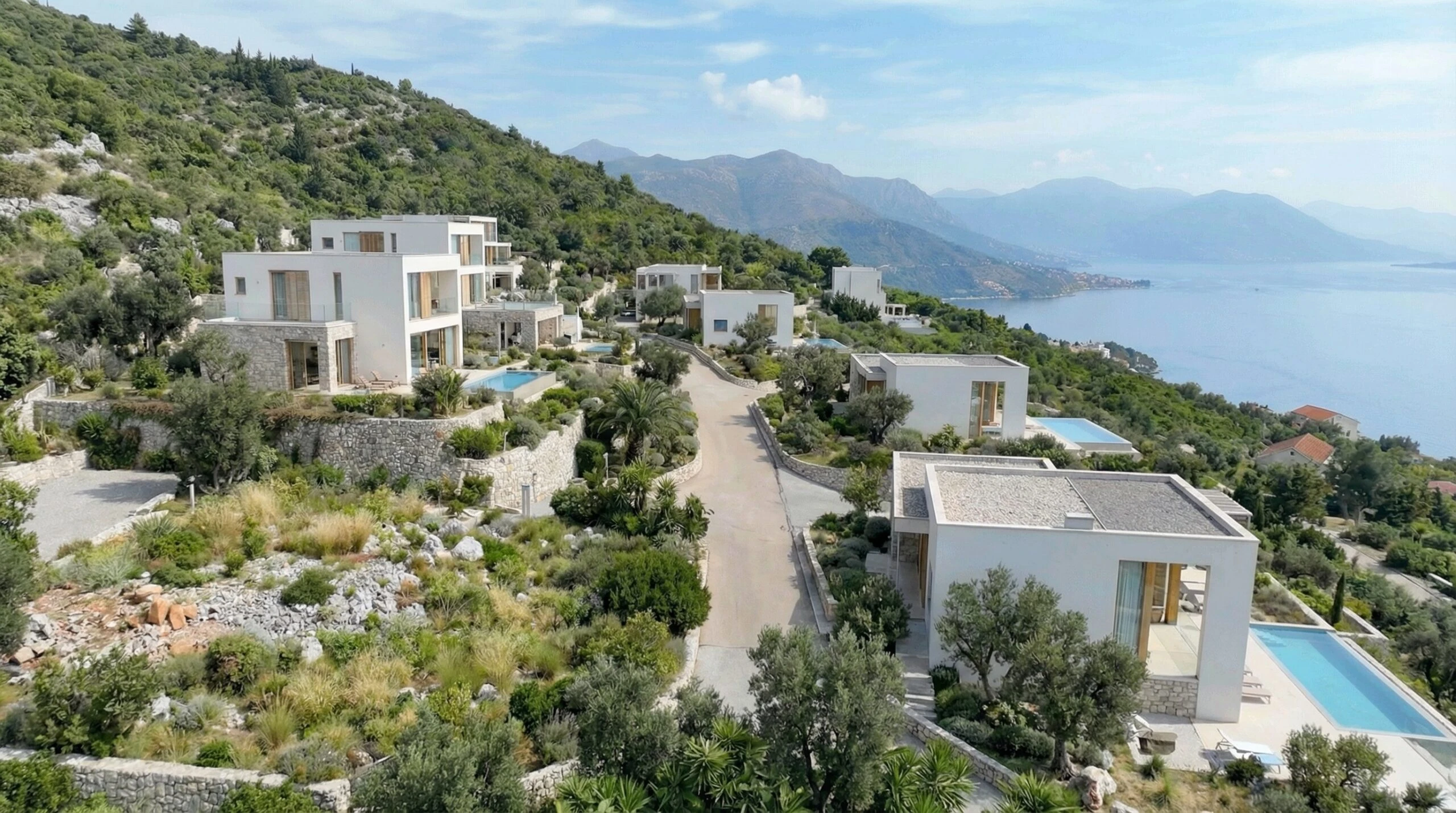 Parcele za gradnju u Krašićima (Luštica, Tivat) — The Cube Phase 3