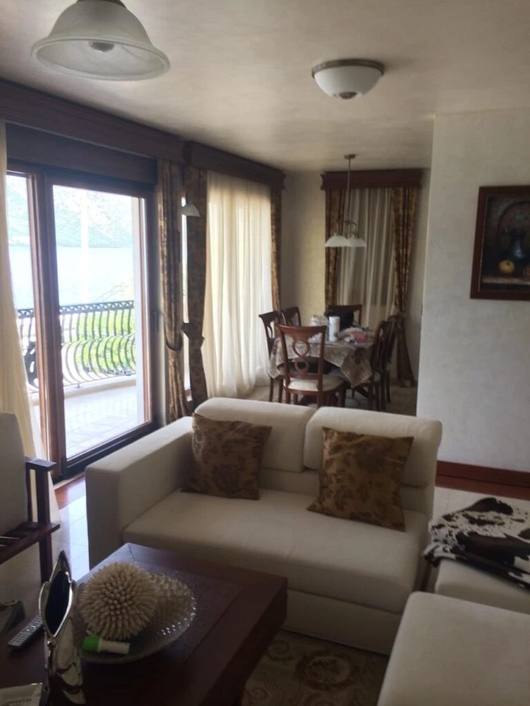 First Line 2 bedroom Apartment in Stoliv | Kotor Bay