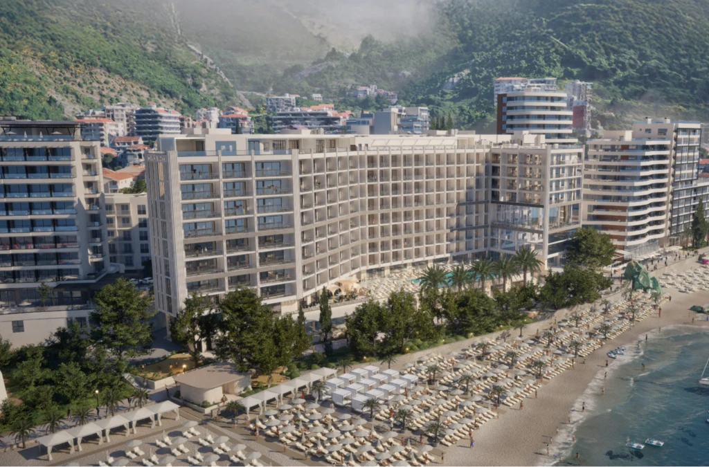 Branded residences within the five-star Meliá Budva Hotel & Residences