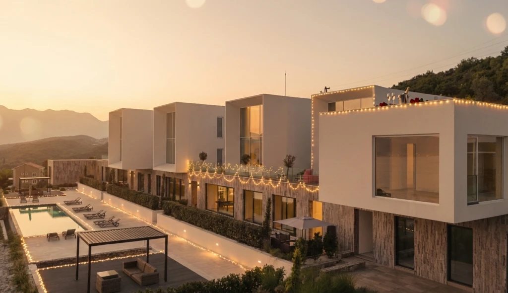 Prostran jednoetažni apartman A7 ukupne površine 183 m2 u privatnom kompleksu The Cube