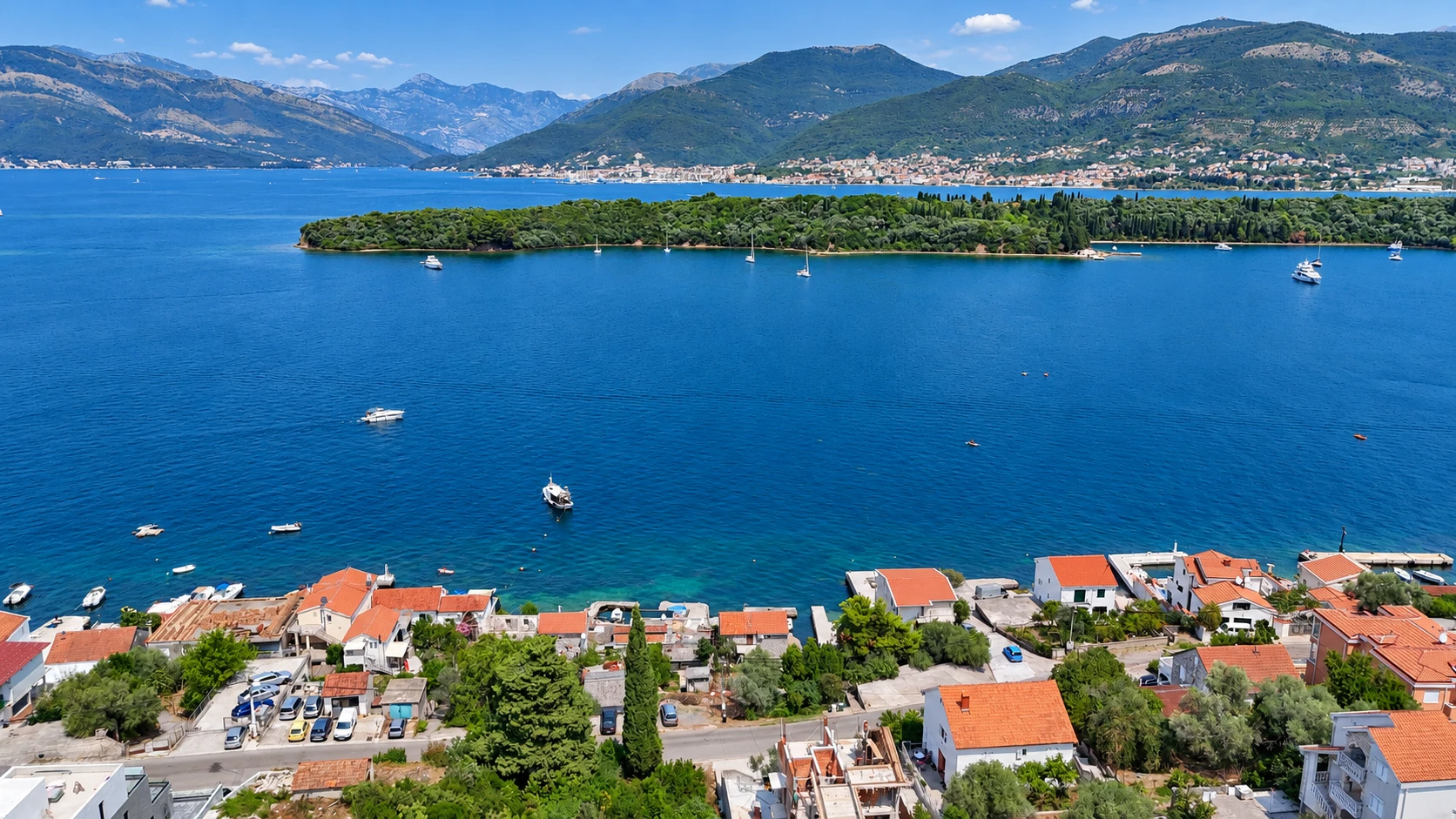 Seafront Land in Bogišići, Tivat