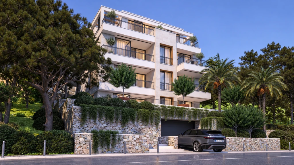 New Seafront Apartments in Donja Lastva, Tivat