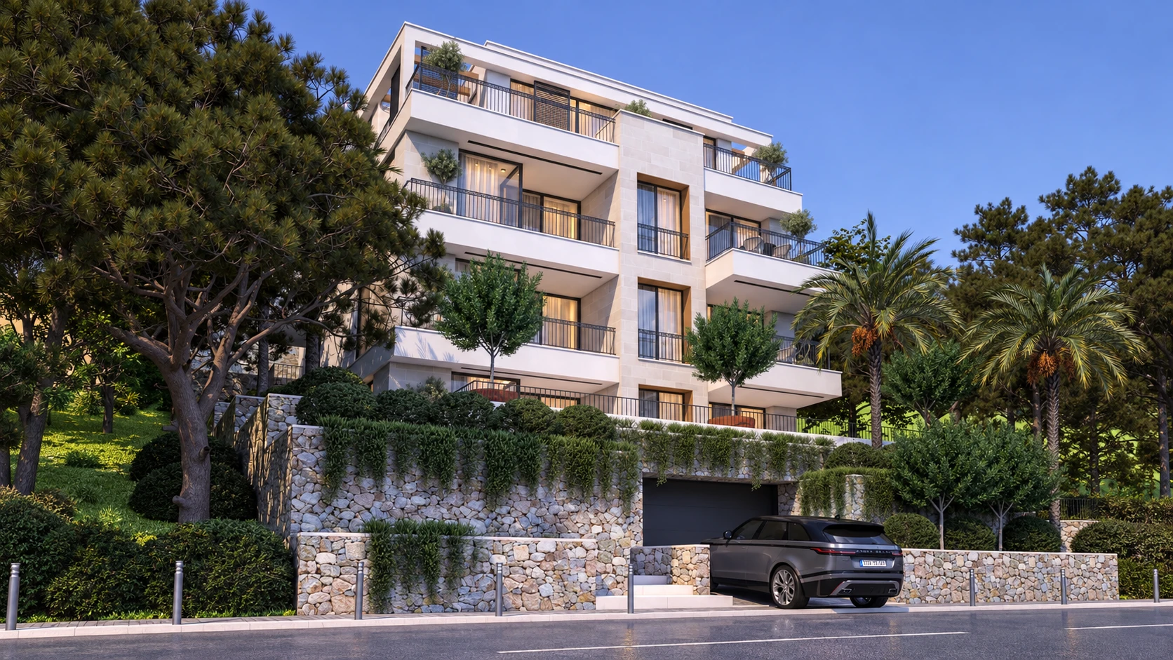 New Seafront Apartments in Donja Lastva, Tivat